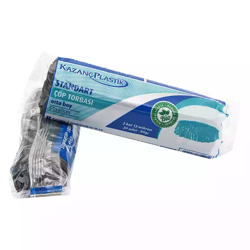 Kazanç Standart Çöp 80 Gr Siyah Orta 55x60 - Kazanç (1)