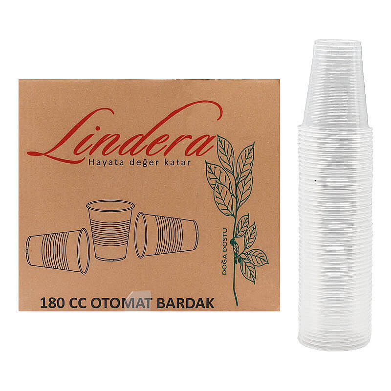 Lindera Bycup Plastik Bardak 1,8 gr 100 Lü - 1