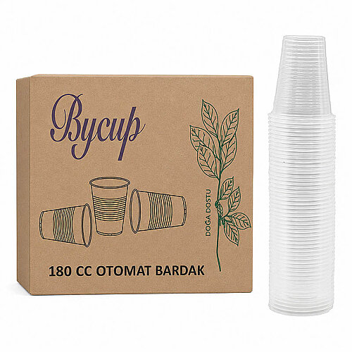 Lindera Bycup Plastik Bardak 1,8 gr 100 Lü - LİNDERA