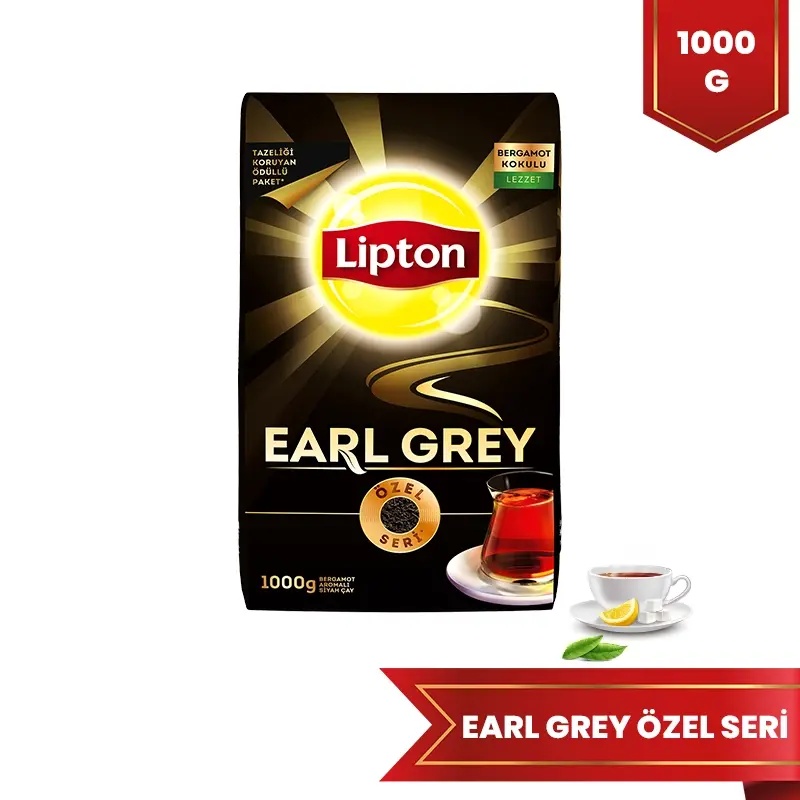 Lipton Earl Grey Dökme Çay 1000 Gr Siyah Çay - LİPTON ÇAY