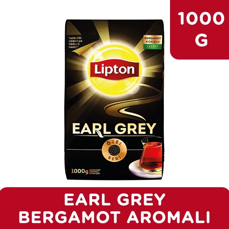 Lipton Earl Grey Dökme Çay 1000 Gr Siyah Çay - LİPTON ÇAY (1)