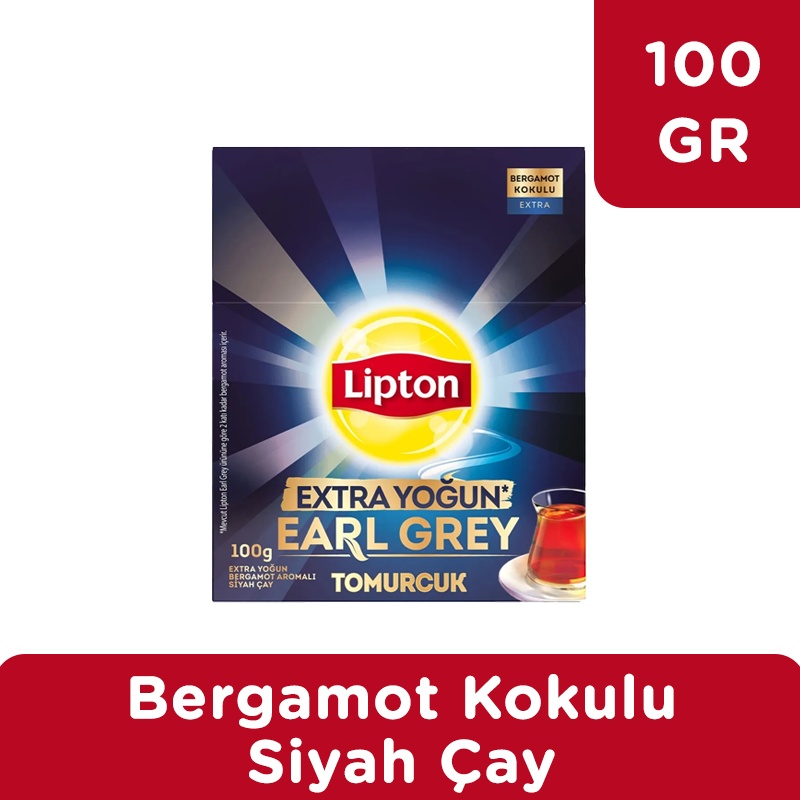 Lipton Extra Yoğun Earl Grey Tomurcuk Çay 100 Gr - 1