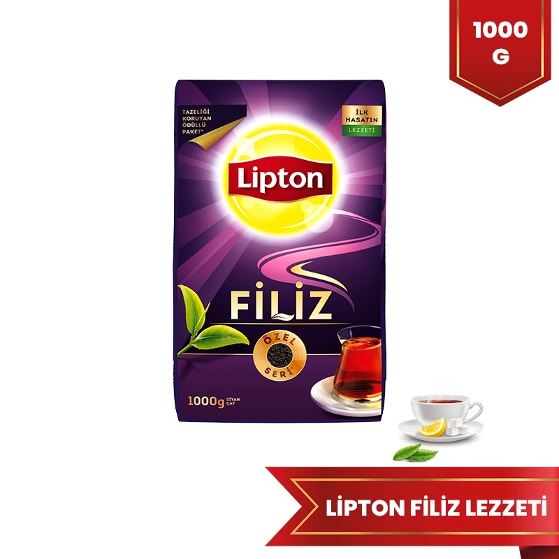 Lipton Filiz Dökme Siyah Çay 1000 G - LİPTON ÇAY