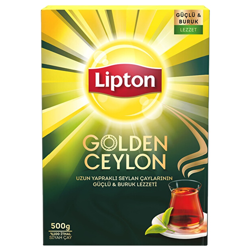 Lipton Golden Ceylon Dökme Çay 500 Gr Siyah Çay - LİPTON ÇAY (1)