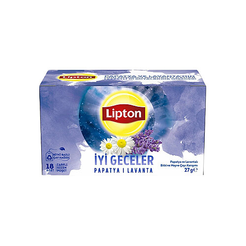 Lipton Papatya ve Lavanta İyi Geceler Çayı 18 Li - 3