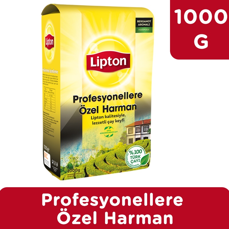 Lipton Profesyonellere Özel Harman Dökme Çay 1000 Gr Siyah Çay - LİPTON ÇAY (1)