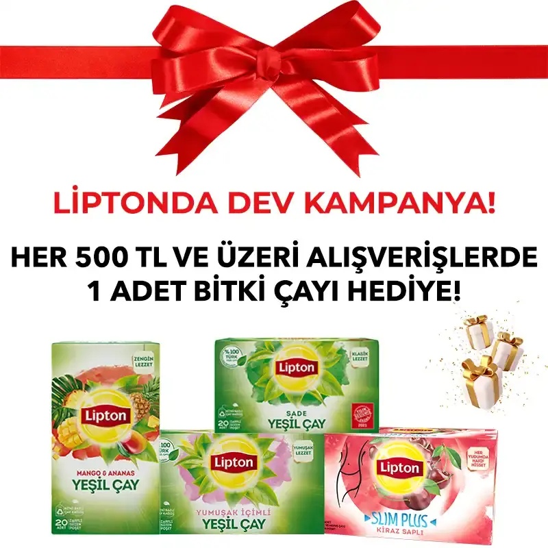 Lipton Promosyon Bitki Çayı Hediye Ürün - LİPTON ÇAY