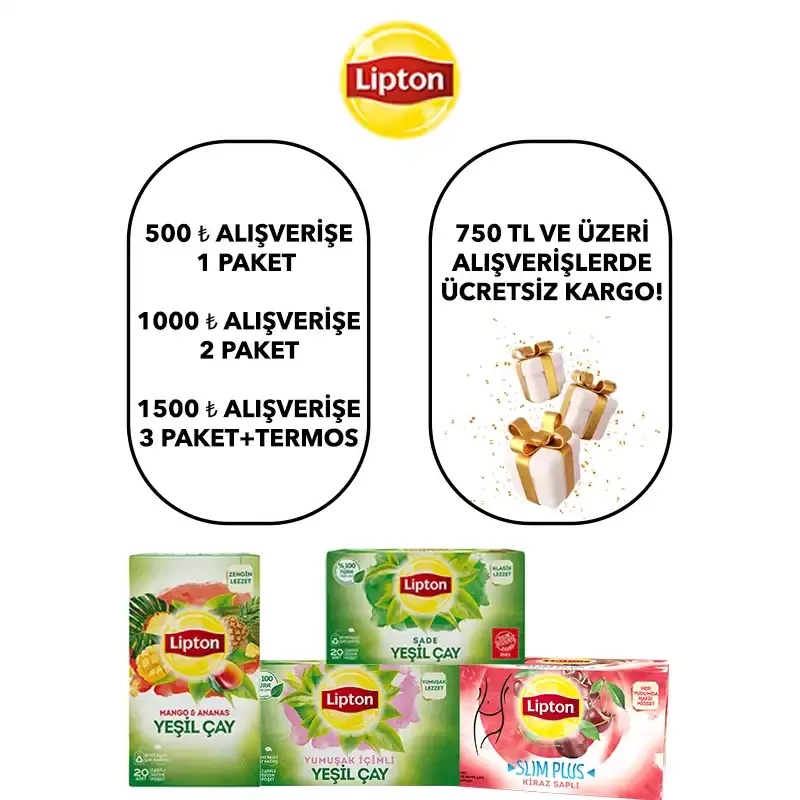 Lipton Promosyon Bitki Çayı Hediye Ürün - LİPTON ÇAY (1)