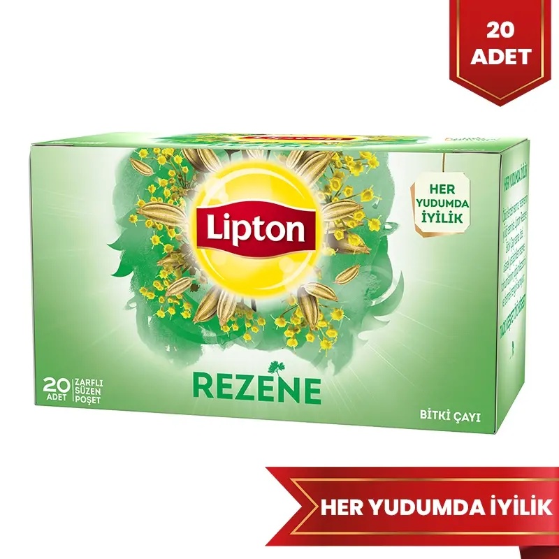 Lipton Rezene Bitki Çayı Bardak Poşet Çay 20'li - LİPTON ÇAY