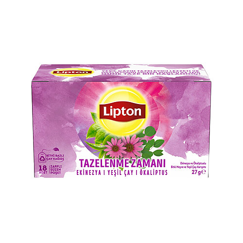 Lipton Tazelenme Zamanı Ekinezya ve Ökaliptus Bitki Çayı 18 Li - 3
