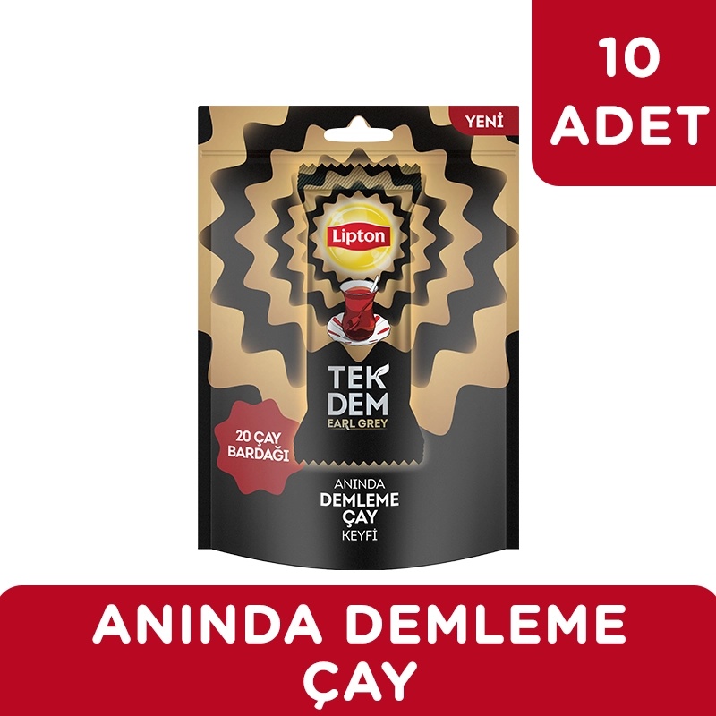 Lipton Tek Dem Earl Grey 10'lu Paket - LİPTON ÇAY (1)