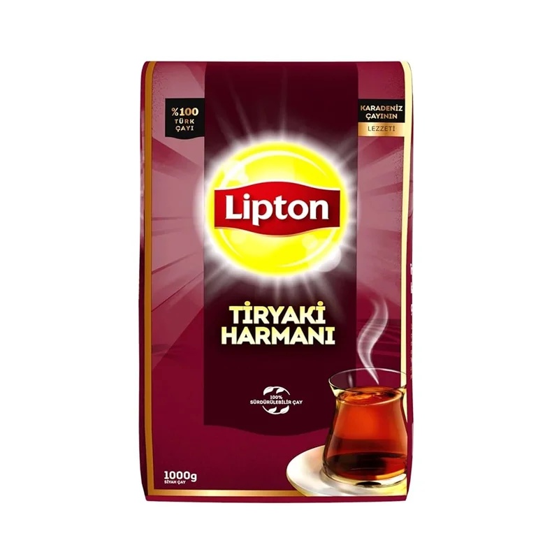 Lipton Tiryaki Harmanı Dökme Siyah Çay 1000 Gr - 1