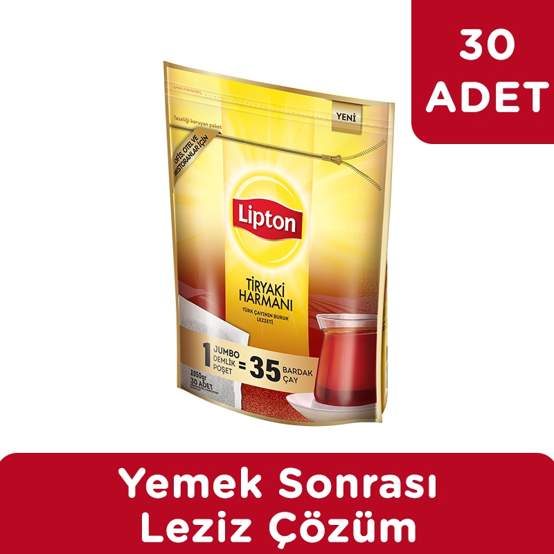 Lipton Tiryaki Jumbo Demlik Poşet Çay 35Grx30 Adet - LİPTON ÇAY (1)