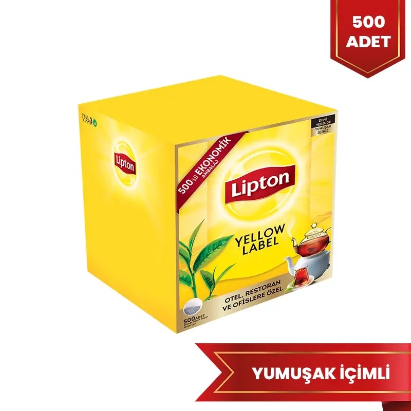 Lipton Yellow Label 500'lü Demlik Poşet Çay - LİPTON ÇAY