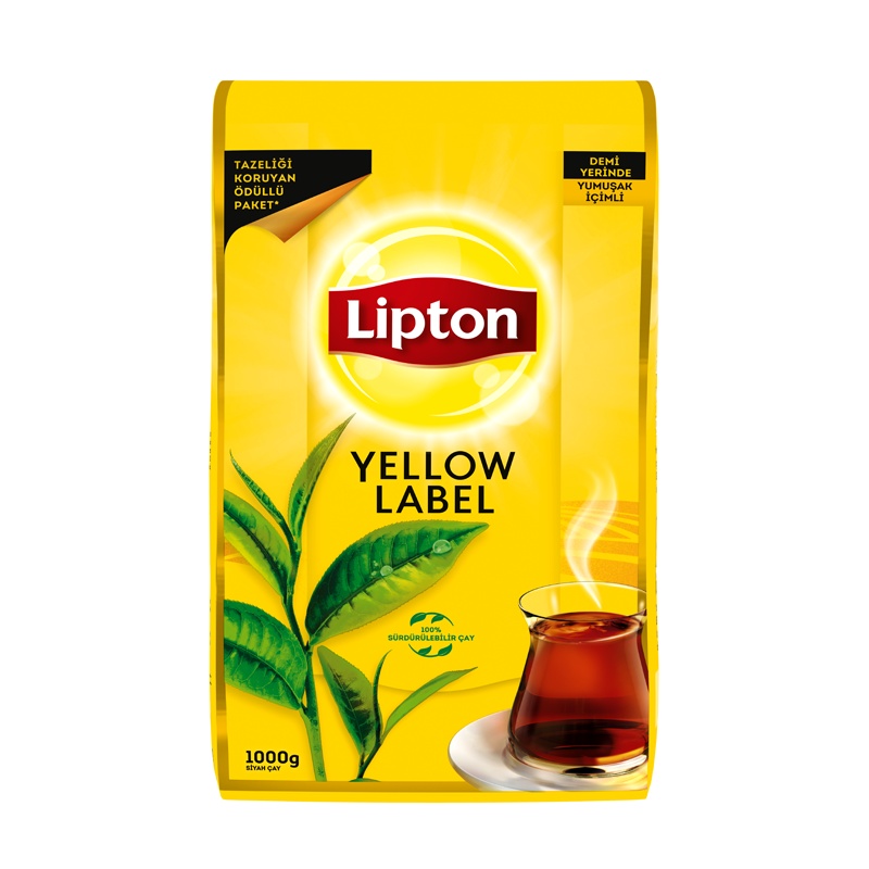 Lipton Yellow Label Dökme Siyah Çay 1000 G - 3