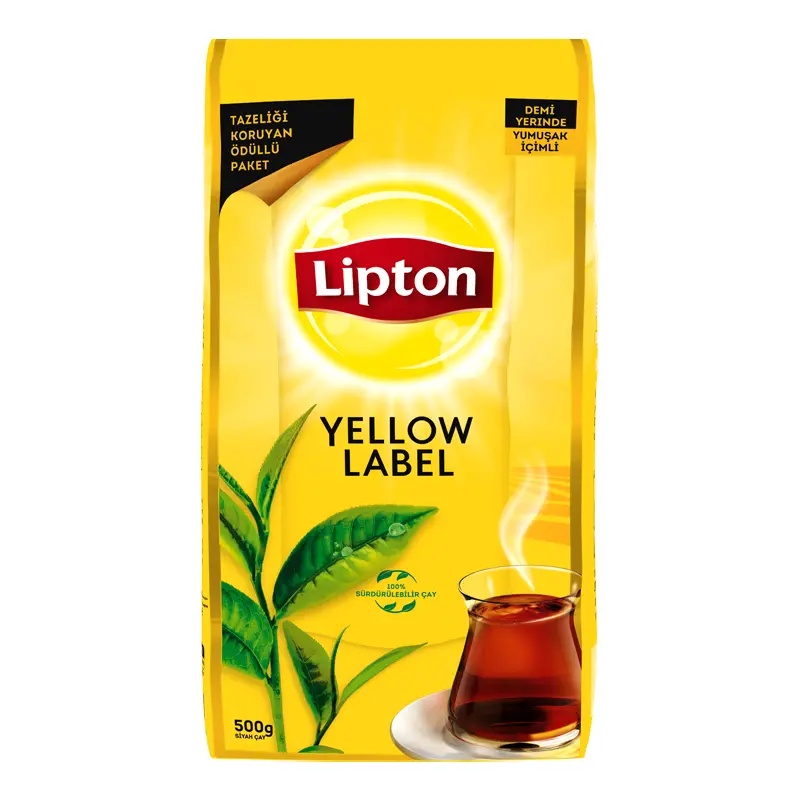 Lipton Yellow Label Dökme Siyah Çay 500 G - 3