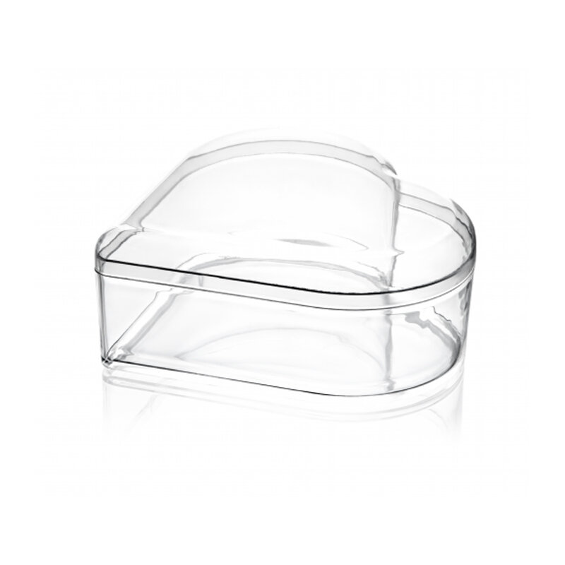 Mayer Plastik 280 Cc Kapaklı Kalp Kutu 180 Adet May-336 - 1