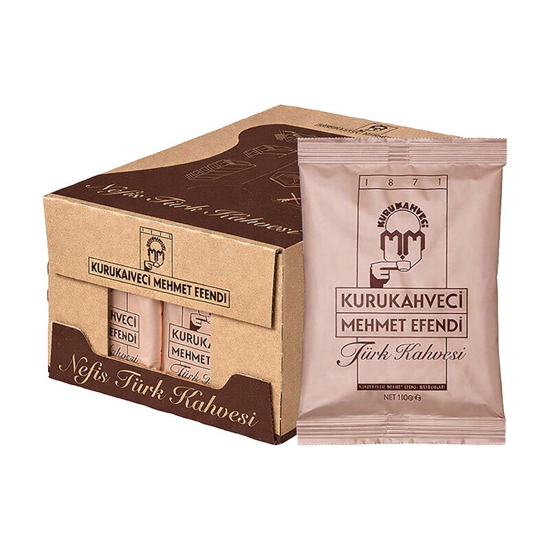 Mehmet Efendi Türk Kahvesi 100 Gr 25 Li - 1