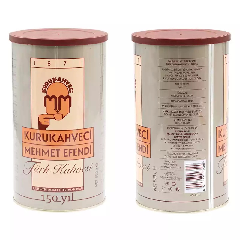 Mehmet Efendi Türk Kahvesi 500 gr - MEHMET EFENDİ 