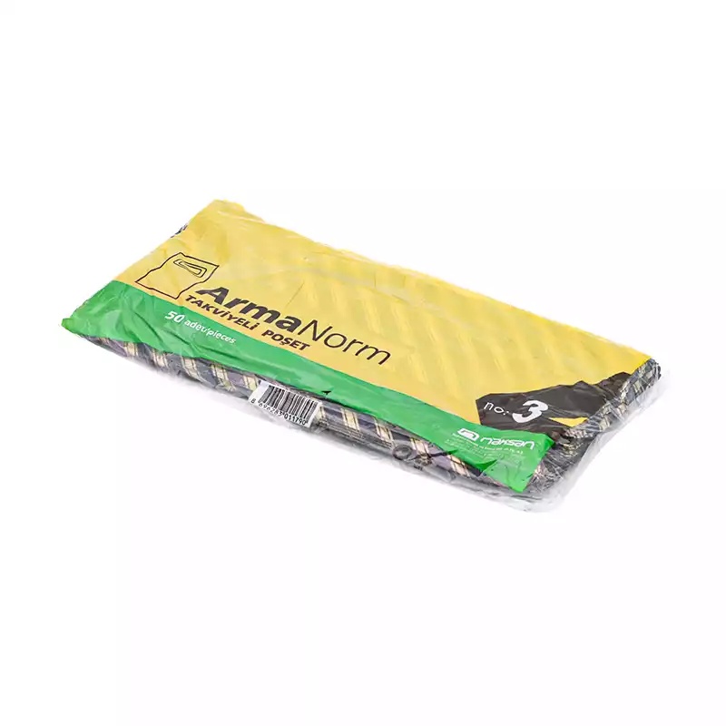 Naksan Takviyeli Diagonal Poşet 33x45 3 No 50'li - NAKSAN (1)