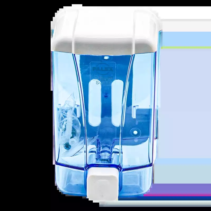 Palex Sıvı Sabun Aparatı 1000 Ml Şeffaf Mavi - PALEX (1)