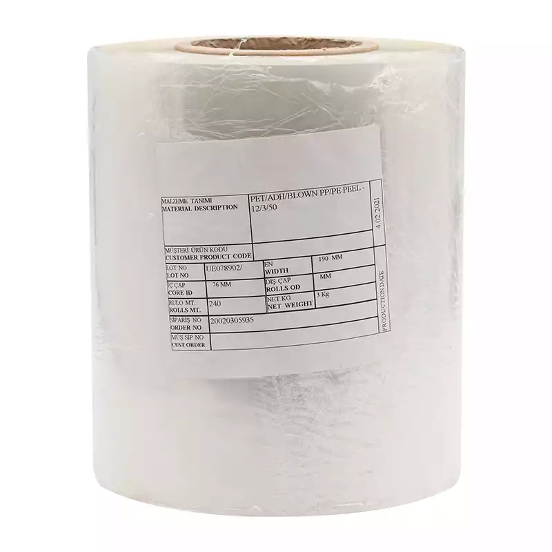 Kapatma Makinası Üst Film PP 19 cm 225-240 Metre 2,9 Kg - 4