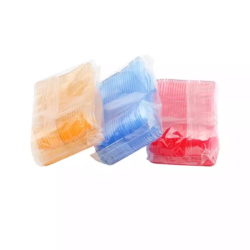 Plastik Renkli Dondurma Kaşığı 50 Adet Poppy - 4