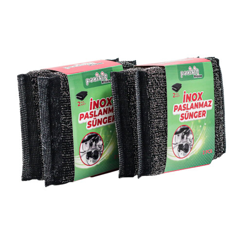 Pozitif Inox Paslanmaz Sünger 2 Li - 3