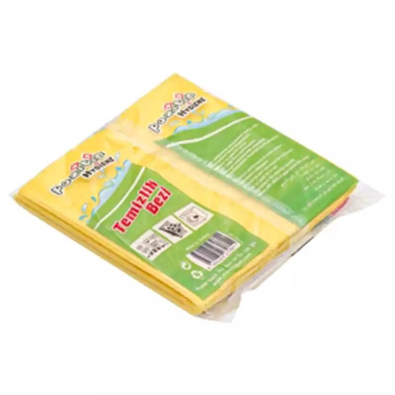 Pozitif Sarı Bez Çok Amaçlı Temizlik Bezi 3 Lü - POZİTİF (1)