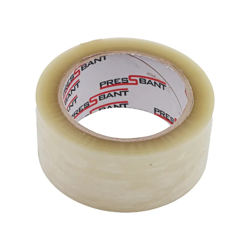 Presbant Hotmelt Koli Bandı 100 Metre Şeffaf Renk - ANGUN AMBALAJ (1)