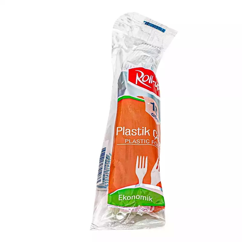Roll Up 10'lu Plastik Çatal - ROLL-UP