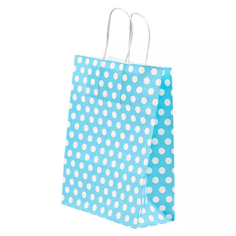 Roll Up Puantiyeli Karton Kraft Çanta Küçük 25li - ROLL-UP (1)