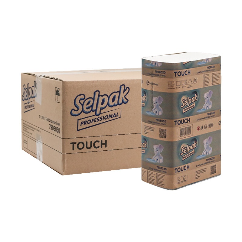 Selpak Professional Touch Z Katlama Dispenser Havlu 200x12 - 1