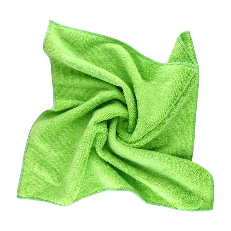 Silver Home Havlu Mikrofiber Temizlik Bezi Yeşil 40x40 - SILVER HOME (1)