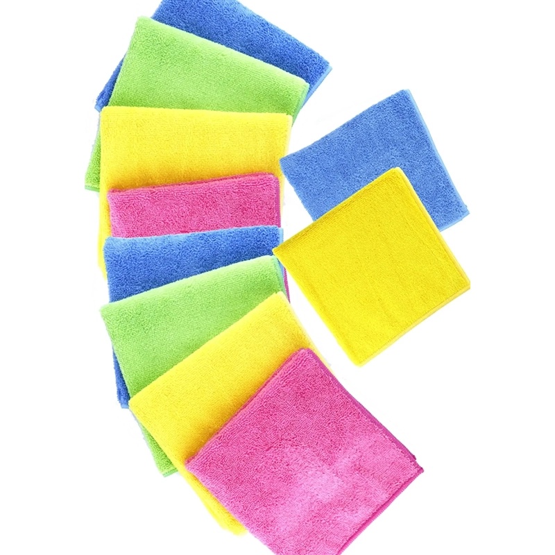 Silver Home Universal Parlak Doku Mikrofiber Temizlik Bezi 40x40 - SILVER HOME