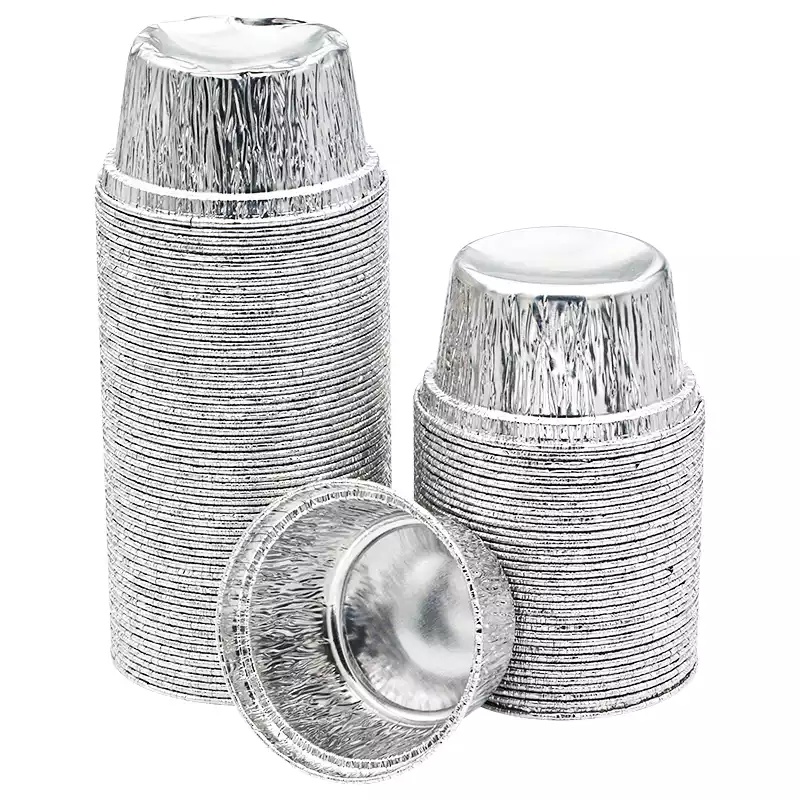 Sinanlı Alüminyum Krem Karamel Kabı Küçük S-175 G 100'lü - Sinanlı