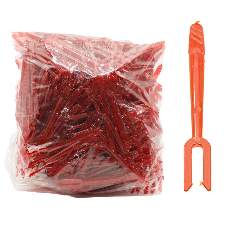 Smart Pack Cips Çatalı Turuncu Renk 1000 Adet - SMART PACK