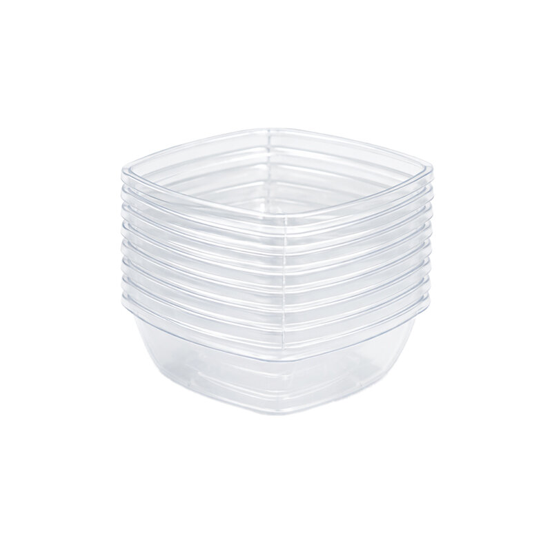 Smart Pack Plastik Kristal Sütlaç Kase 100x10 - 2