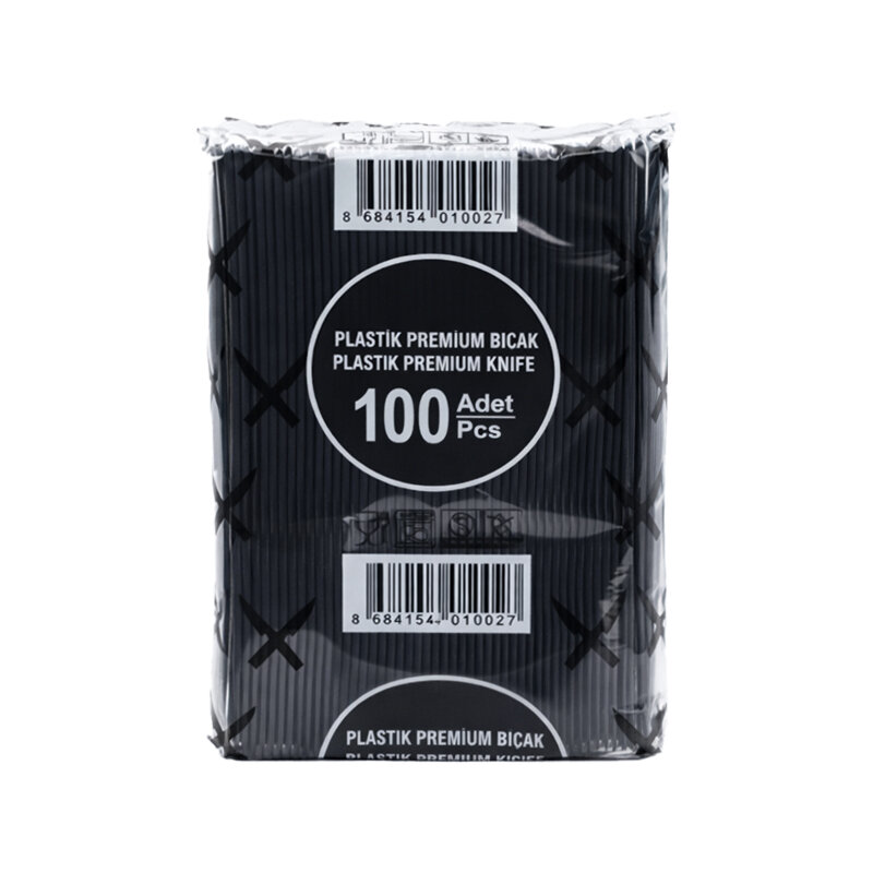 Smart Pack Premium Bıçak Siyah 2,8 Gr 100 Lü - 1