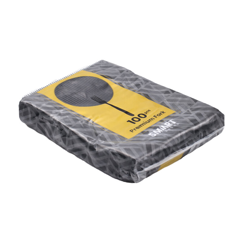 Smart Pack Premium Çatal Siyah 2,8 Gr 100 Lü - 3