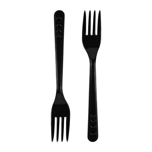 Smart Pack Premium Çatal Siyah 2,8 Gr 100 Lü - SMART PACK (1)