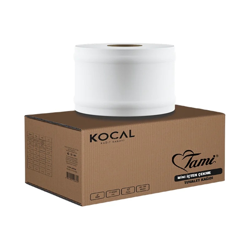 Tami Mini İçten Çekmeli Tuvalet Kağıdı 12 Li 4 Kg - 1