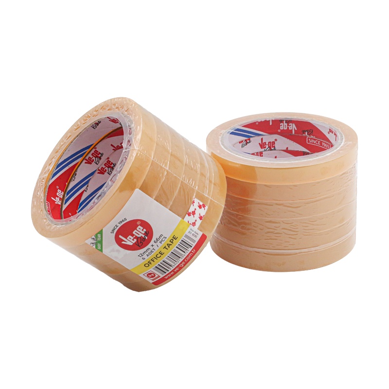 Vege Office Tape 12x66 Metre Selefon Bant 6Lı - VEGE