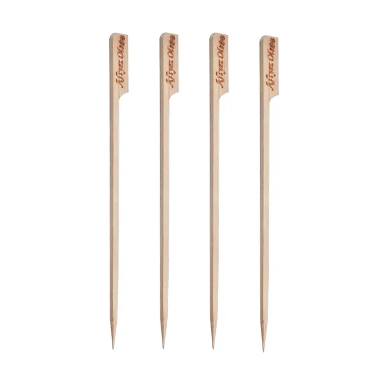 Yassı Çöp Şiş 15 Cm 50 Li - 3