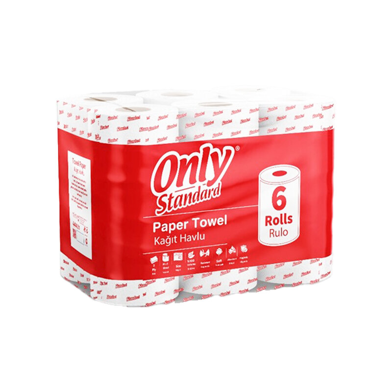 Yöntem Only Standart Kağıt Havlu 6x4 Yeni - 2