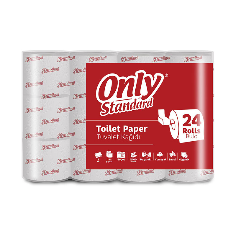 Yöntem Only Standart Kağıt Havlu 6x4 Yeni - 1