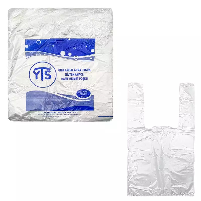 YTS Hijyen Atlet Poşet Büyük Boy Hışır Poşet - YTS