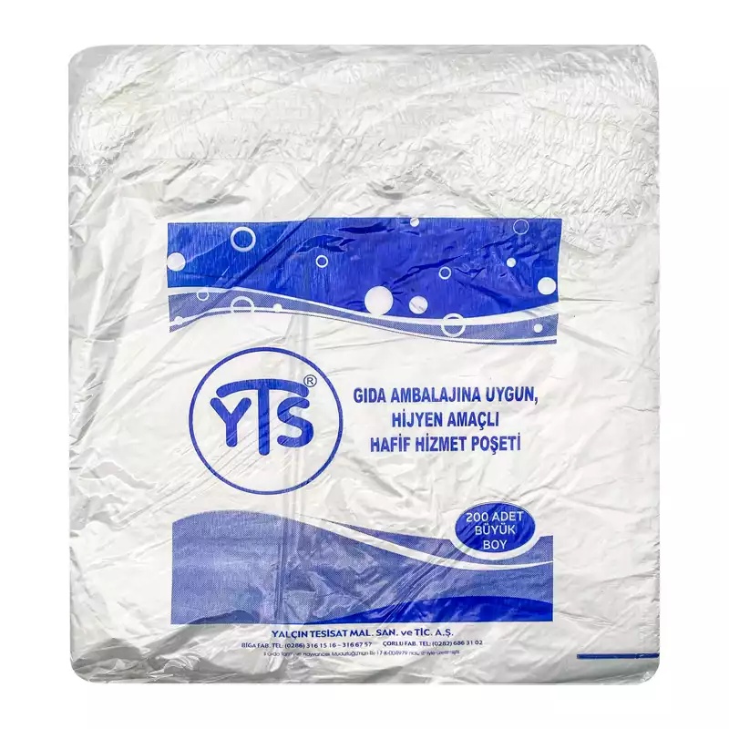 YTS Hijyen Atlet Poşet Büyük Boy Hışır Poşet - 2