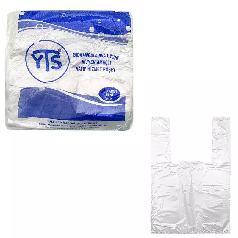 YTS Hijyen Atlet Poşet Mini Boy Hışır Poşet - YTS