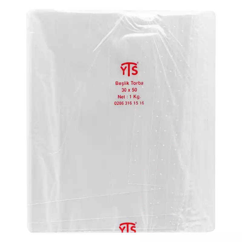 YTS Naylon Torba 30x50 Beşlik Bakkaliye Torbası Naylon Poşet - YTS